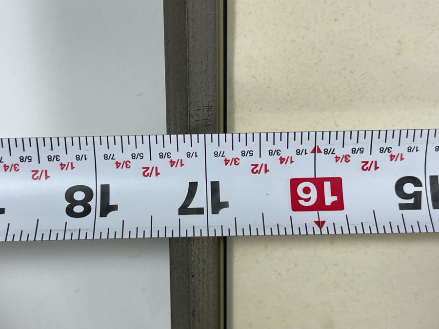 Hand Signed Print Of Birds Artist Signature Illegible 10 X 16 Framed 17 X 24 [Photo 11]