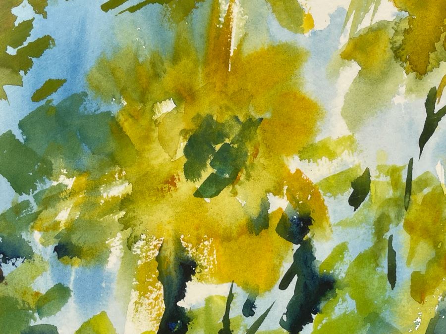 Original Joan Lohrey Abstract Impressionist Still Life Painting 20 X 14 Framed 25 X 19 [Photo 7]