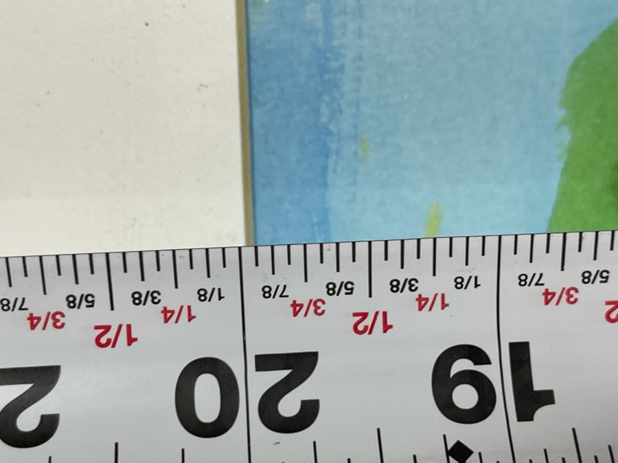 Original Joan Lohrey Abstract Impressionist Still Life Painting 20 X 14 Framed 25 X 19 [Photo 9]