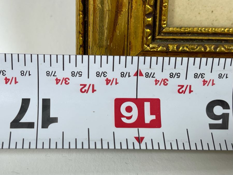 Vintage Hand Signed / Hand Colored Etching Of A Portrait Of Georgiana, Duchess Of Devonshire By Thomas Gainsborough 11 X 15 Framed 16.5 X 21.5 [Photo 11]