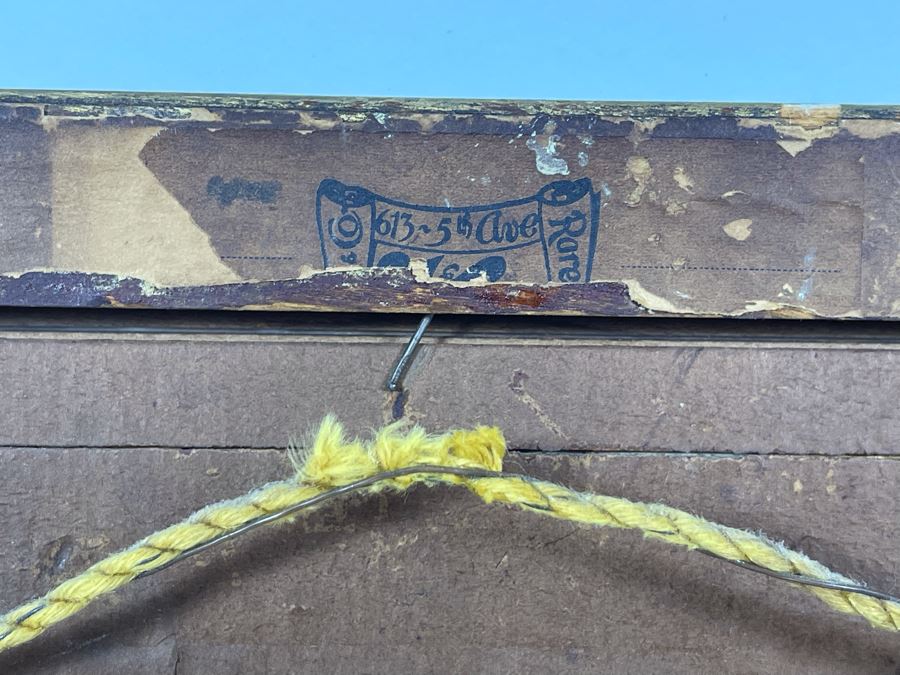 A Bachante Mezzotint Etching Engraved By J R Smith Mezzotint Engraver To His Royal Highness The Prince Of Wales Painted By Sir Joshua Reynolds 9 X 11 In Vintage Gilt Wooden Frame 15 X 17.5 [Photo 17]