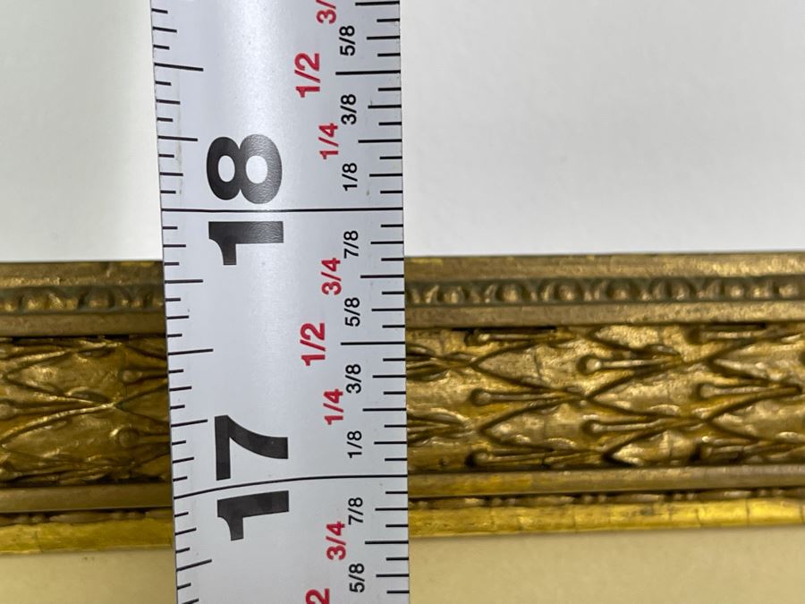 A Bachante Mezzotint Etching Engraved By J R Smith Mezzotint Engraver To His Royal Highness The Prince Of Wales Painted By Sir Joshua Reynolds 9 X 11 In Vintage Gilt Wooden Frame 15 X 17.5 [Photo 15]