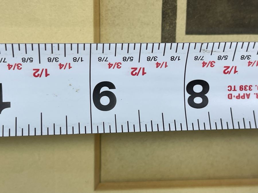 A Bachante Mezzotint Etching Engraved By J R Smith Mezzotint Engraver To His Royal Highness The Prince Of Wales Painted By Sir Joshua Reynolds 9 X 11 In Vintage Gilt Wooden Frame 15 X 17.5 [Photo 12]