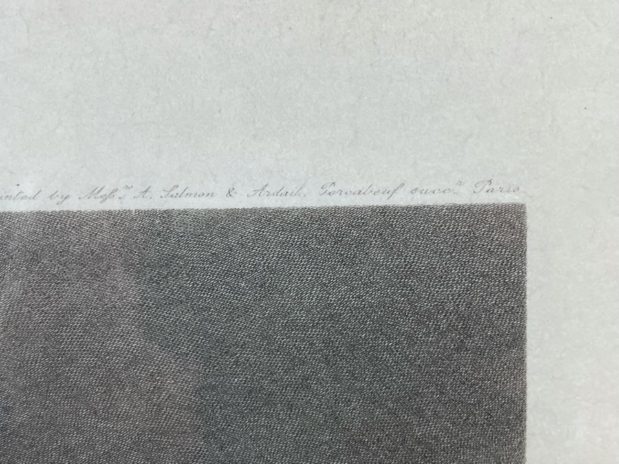 Antique 1898 Arthur Tooth And Sons Hand Signed Etching 13 X 16 In Gilded Frame 20 X 25 [Photo 22]