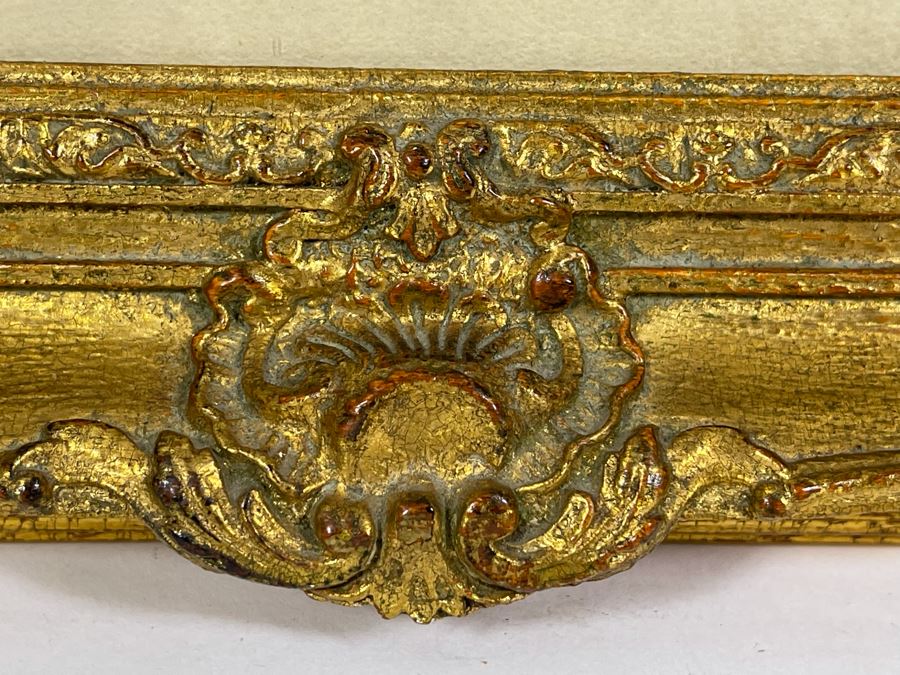 Antique 1898 Arthur Tooth And Sons Hand Signed Etching 13 X 16 In Gilded Frame 20 X 25 [Photo 16]