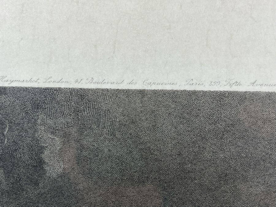 Antique 1898 Arthur Tooth And Sons Hand Signed Etching 13 X 16 In Gilded Frame 20 X 25 [Photo 19]