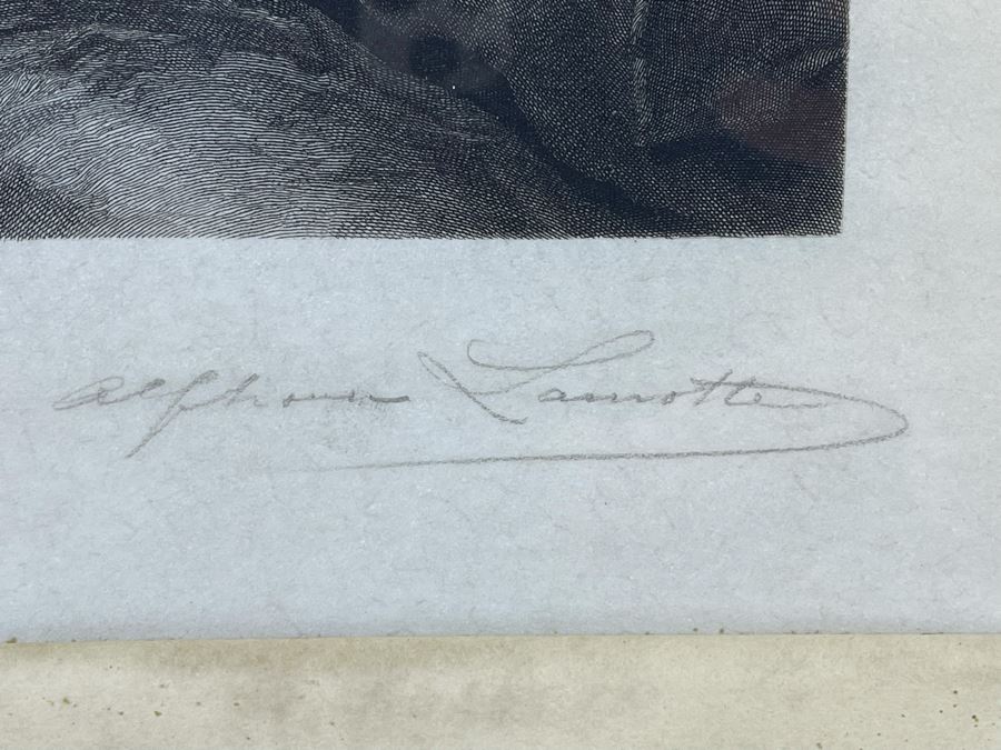 Antique 1898 Arthur Tooth And Sons Hand Signed Etching 13 X 16 In Gilded Frame 20 X 25 [Photo 11]