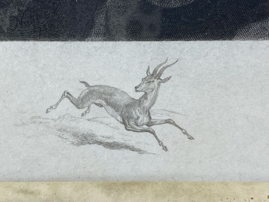 Antique 1898 Arthur Tooth And Sons Hand Signed Etching 13 X 16 In Gilded Frame 20 X 25 [Photo 13]