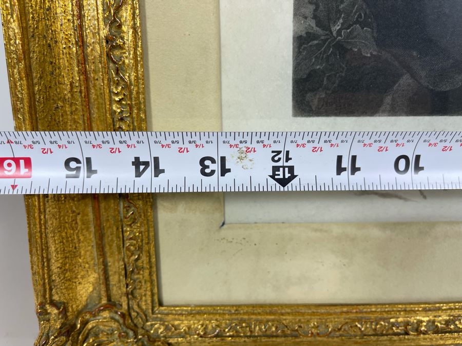 Antique 1898 Arthur Tooth And Sons Hand Signed Etching 13 X 16 In Gilded Frame 20 X 25 [Photo 25]