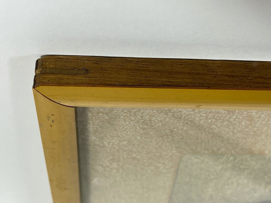 Vintage Pair Of Japanese Woodblock Prints By Sadanobu III Hasegawa (1881-1963) 10' X 15' In Vintage Bamboo Frames 15 X 20 [Photo 17]