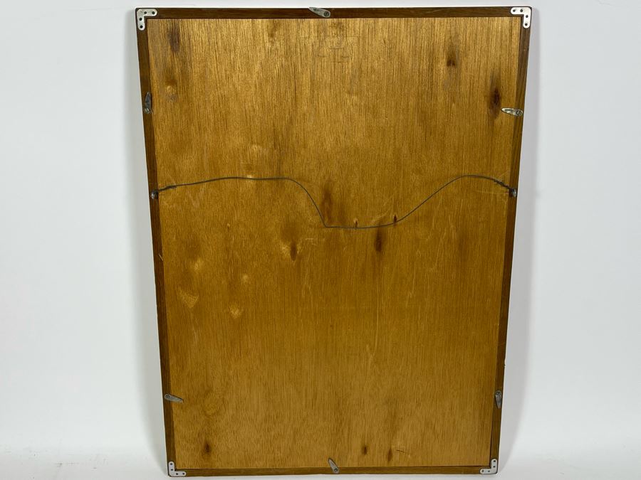 Vintage Pair Of Japanese Woodblock Prints By Sadanobu III Hasegawa (1881-1963) 10' X 15' In Vintage Bamboo Frames 15 X 20 [Photo 18]