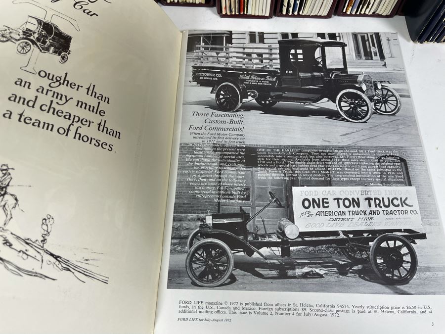 Collection Of V8 Times Magazines (For The Ford V8 Enthusiast) 1969-1990 And Ford Life Magazines 1970-1974 [Photo 8]