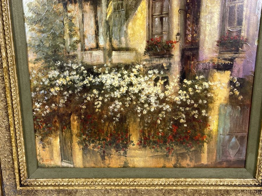 Framed Giclee Print Titled Garden Entrance 30 X 41 Retails $895  [Photo 4]