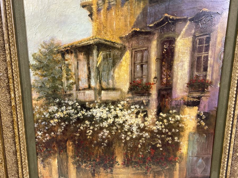 Framed Giclee Print Titled Garden Entrance 30 X 41 Retails $895  [Photo 3]