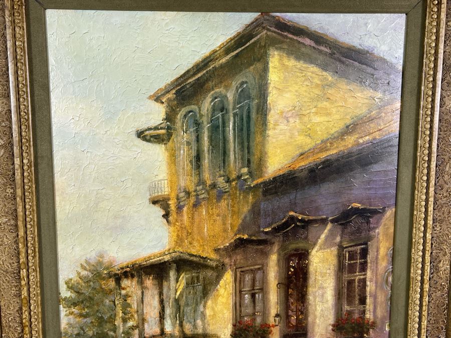 Framed Giclee Print Titled Garden Entrance 30 X 41 Retails $895  [Photo 2]