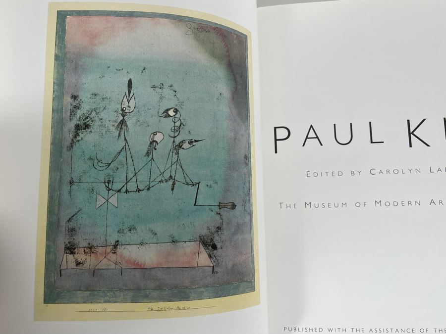 Paul Klee Softcover Art Book From The Museum Of Modern Art, New York Second Printing 1987 [Photo 4]