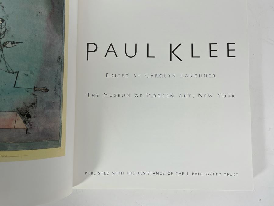 Paul Klee Softcover Art Book From The Museum Of Modern Art, New York Second Printing 1987 [Photo 5]