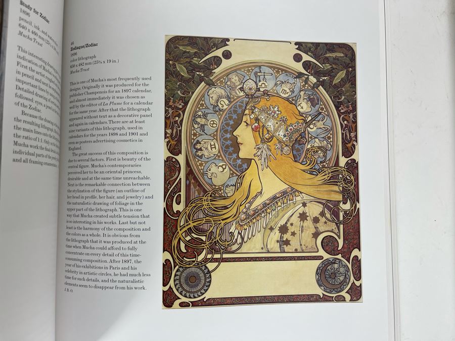 Pair Of Alphonse Mucha Art Nouveau Artwork Books [Photo 21]