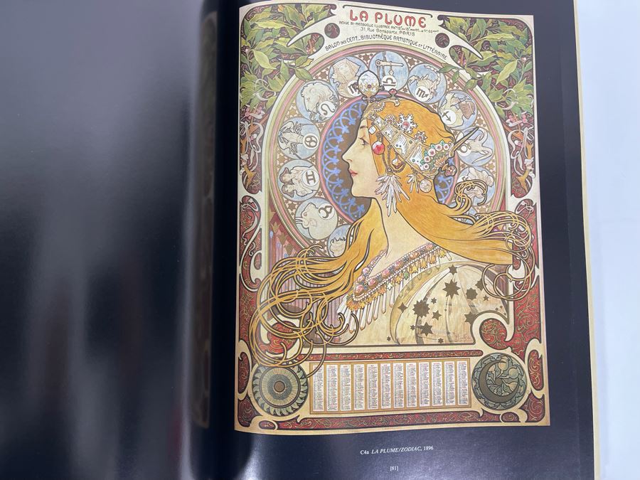 Pair Of Alphonse Mucha Art Nouveau Artwork Books [Photo 11]
