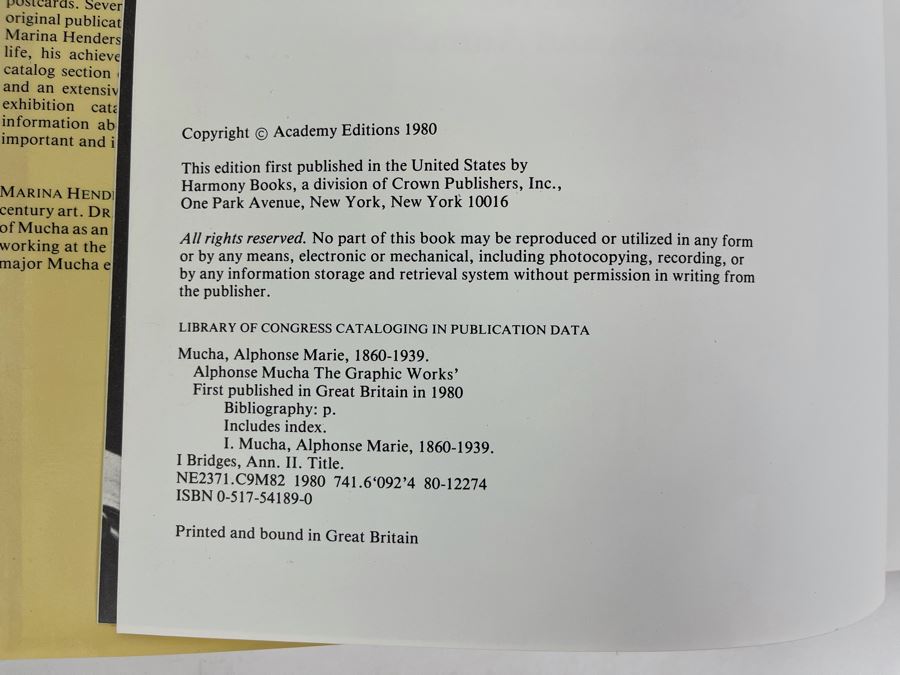 Pair Of Alphonse Mucha Art Nouveau Artwork Books [Photo 6]