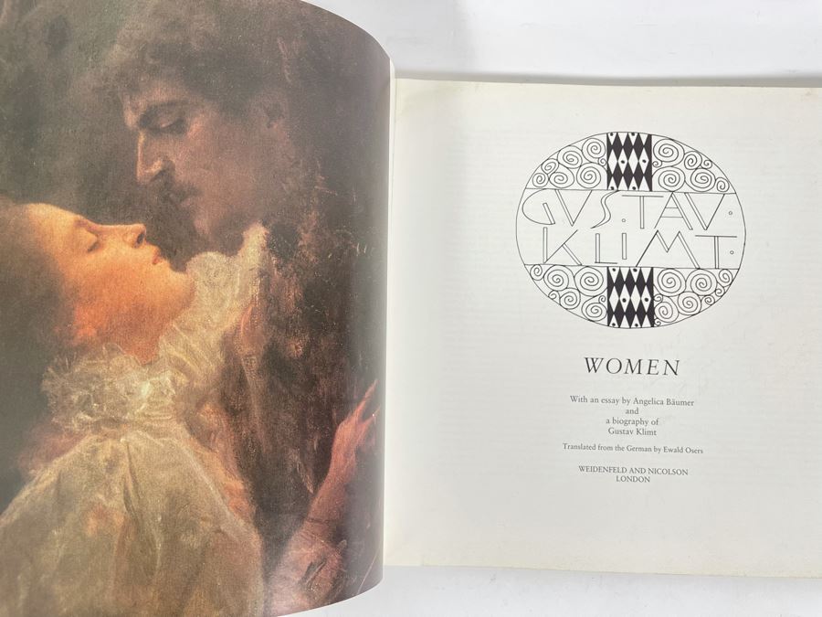 Gustav Klimt Women Softcover Book By Angelica Baumer 1985 [Photo 3]