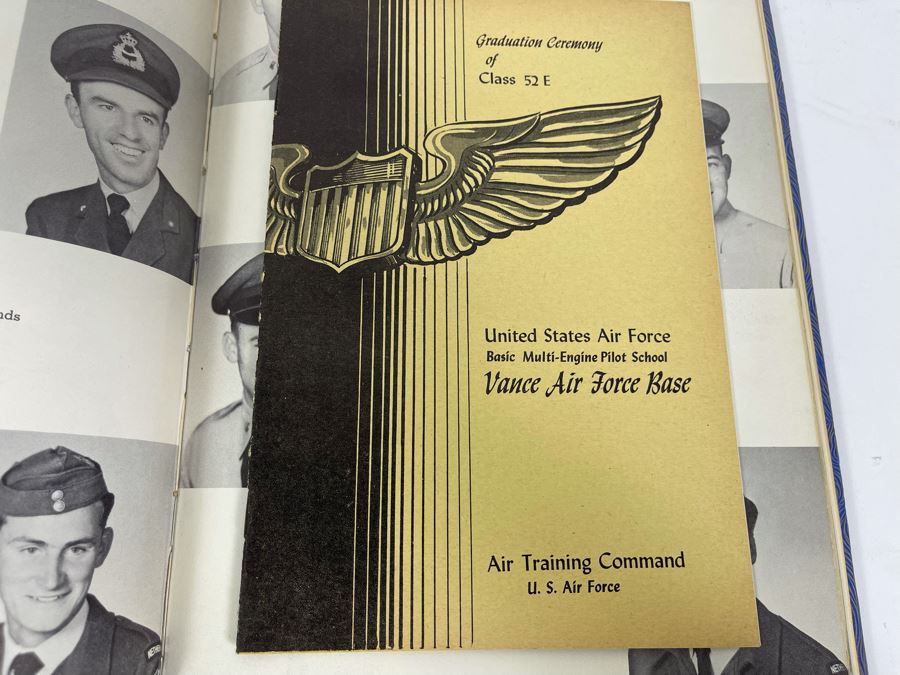 Dialect Fifty-Two Easy Echo Pilot Yearbook WWII 1940s Era [Photo 8]