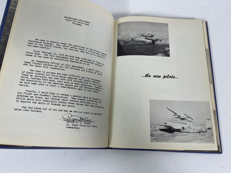 Dialect Fifty-Two Easy Echo Pilot Yearbook WWII 1940s Era [Photo 7]