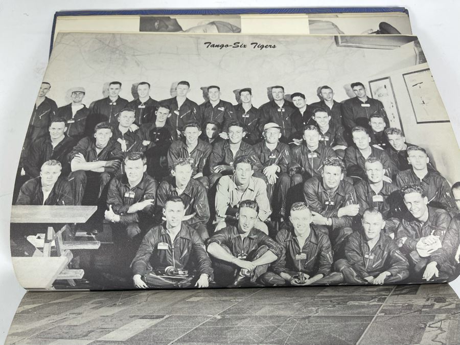 Dialect Fifty-Two Easy Echo Pilot Yearbook WWII 1940s Era [Photo 13]