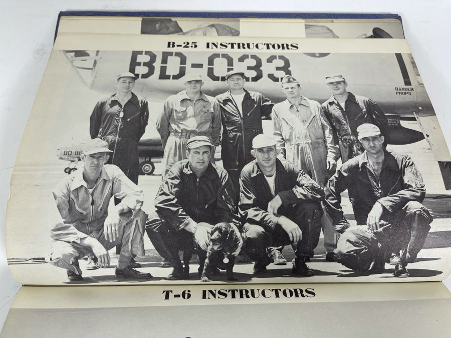 Dialect Fifty-Two Easy Echo Pilot Yearbook WWII 1940s Era [Photo 12]