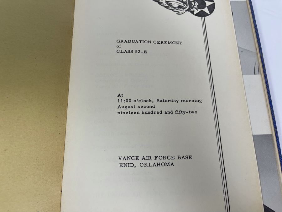 Dialect Fifty-Two Easy Echo Pilot Yearbook WWII 1940s Era [Photo 9]