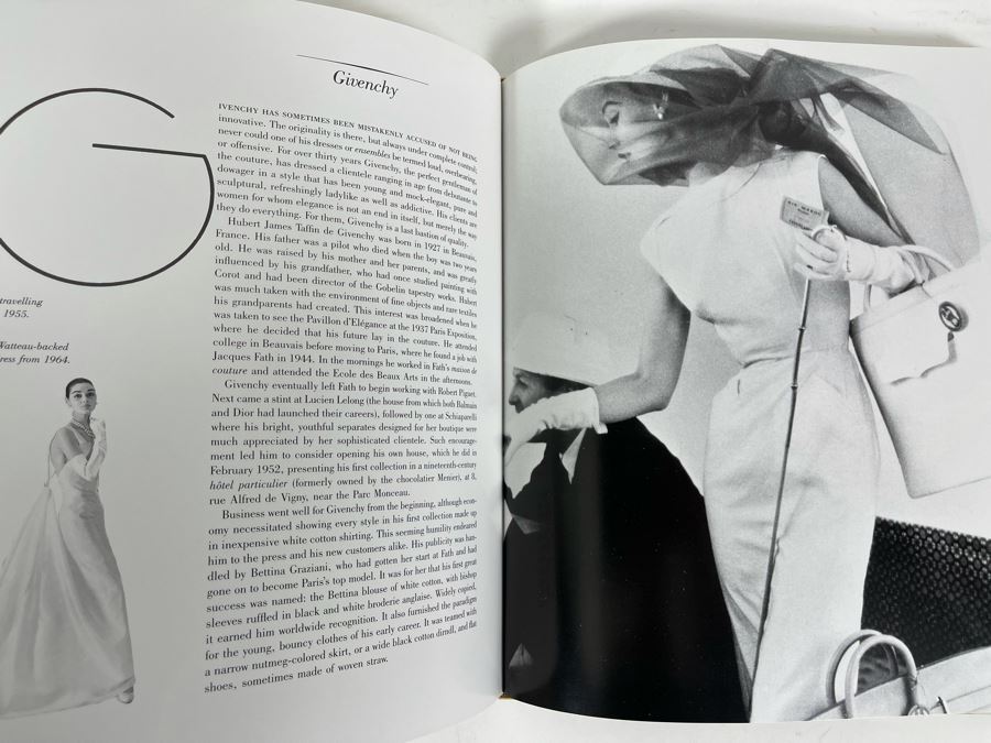 First Edition Hardcover 1985 Couture: The Great Designers Book By Caroline Rennolds Milbank [Photo 7]