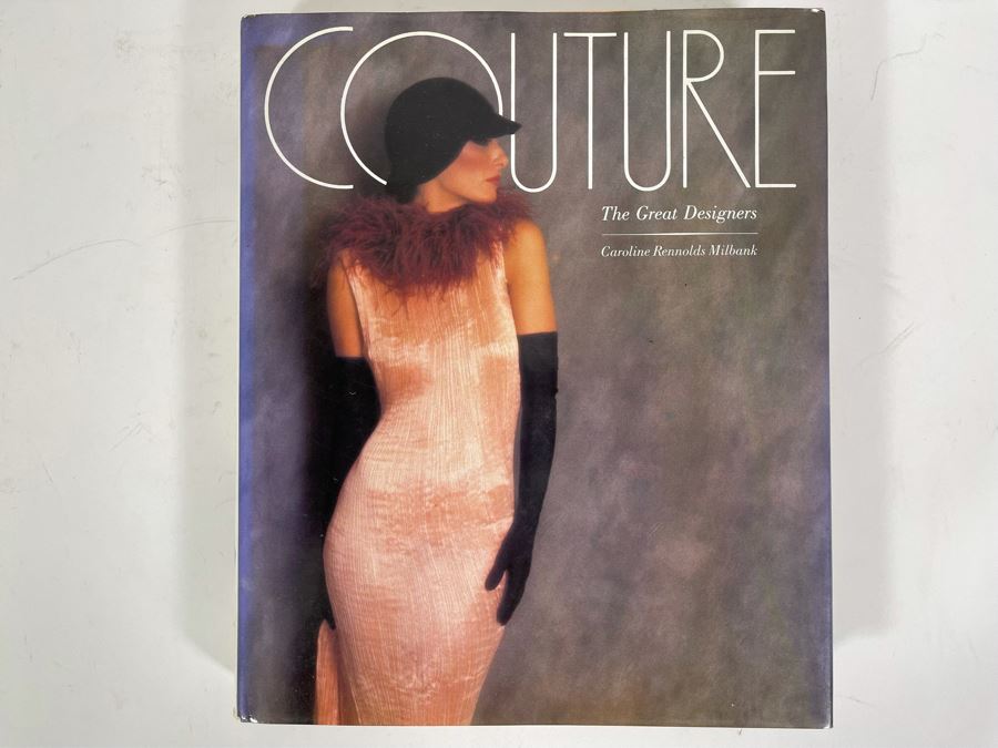 First Edition Hardcover 1985 Couture: The Great Designers Book By Caroline Rennolds Milbank [Photo 2]