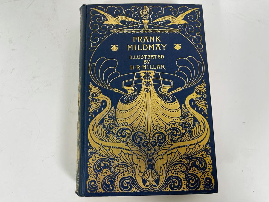 1897 Frank Mildmay Or The Naval Office By Captain Marryat Book [Photo 2]