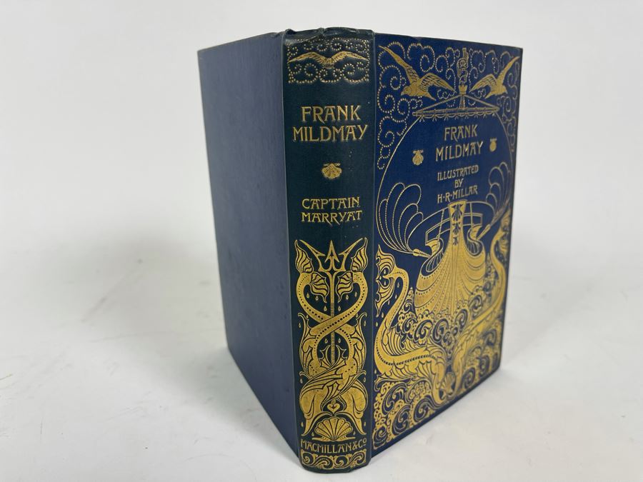 1897 Frank Mildmay Or The Naval Office By Captain Marryat Book [Photo 3]