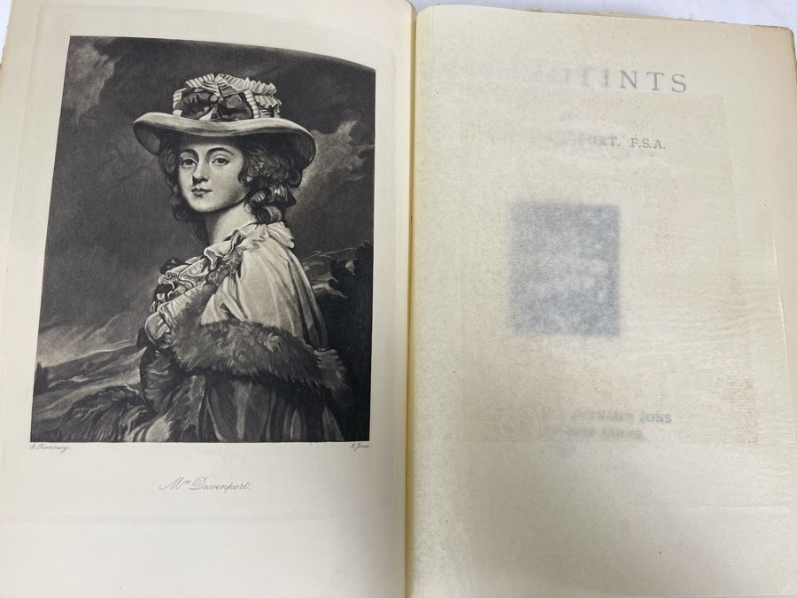 Antique 1903 Book Mezzotints By Cyril Davenport [Photo 5]