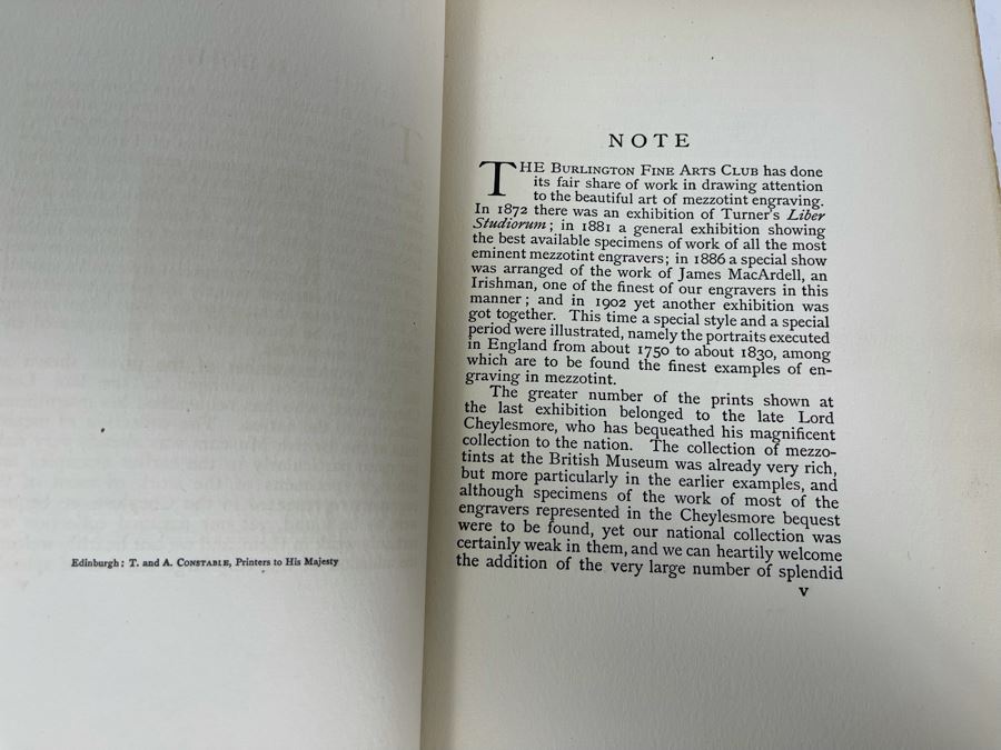 Antique 1903 Book Mezzotints By Cyril Davenport [Photo 14]