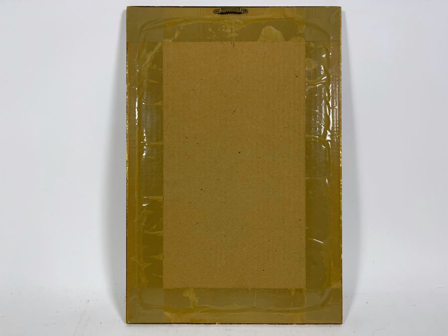 Original Signed Chinese Silk Floral Bird Painting 5.5 X 11.5 Framed 12.5 X 18.5 [Photo 13]