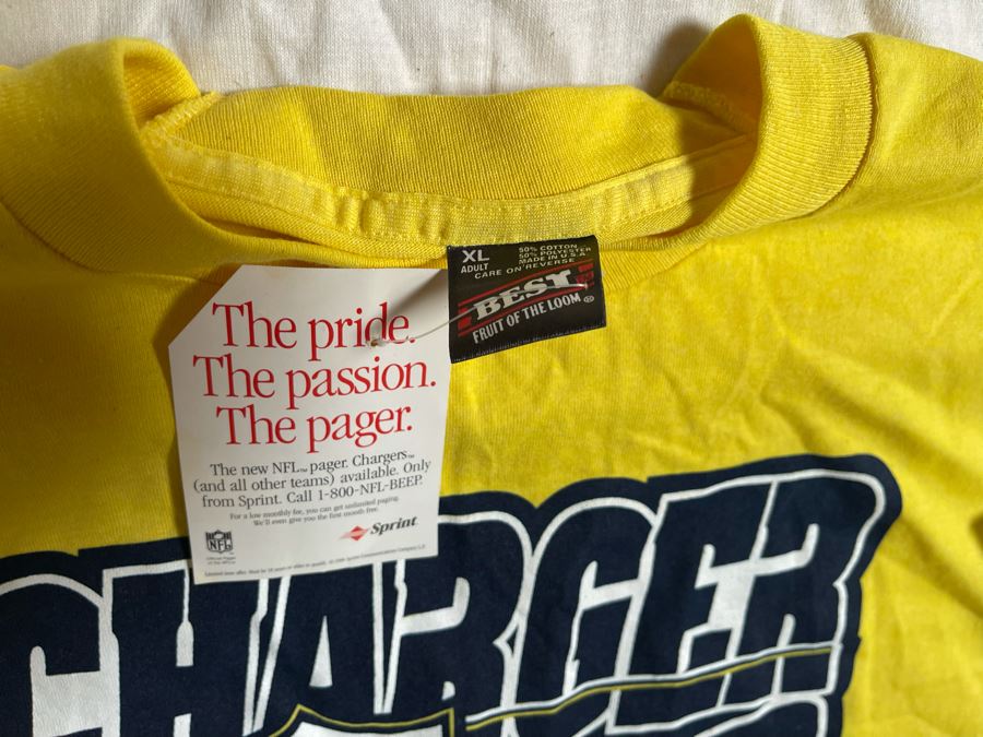 Four Vintage NFL San Diego Chargers Shirts [Photo 5]