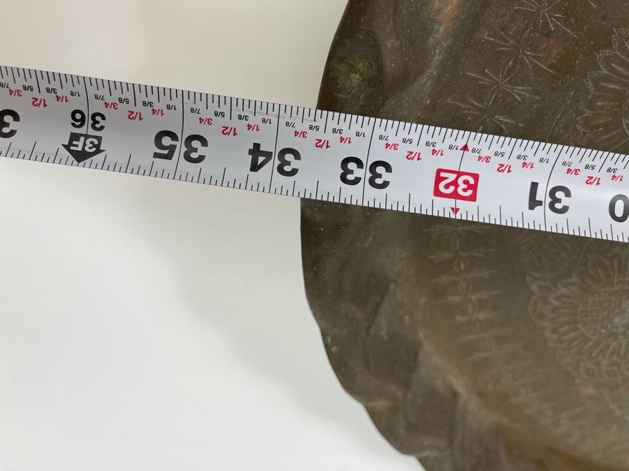 Large Etched Copper Tray 34 X 21 [Photo 7]