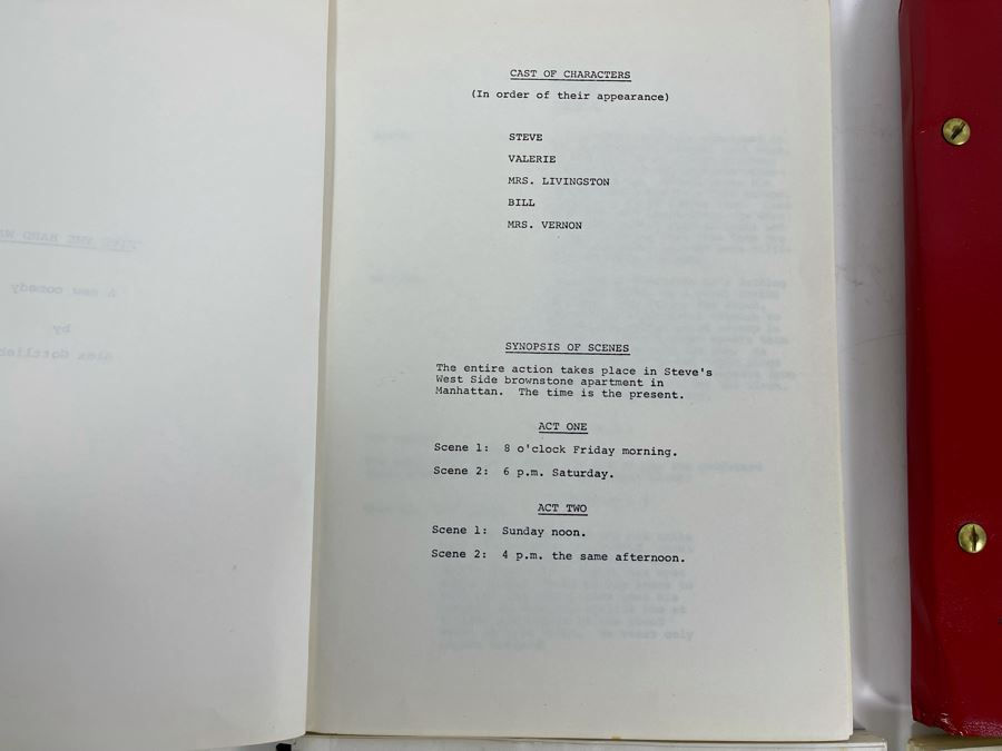 Four Movie Play Scripts [Photo 4]