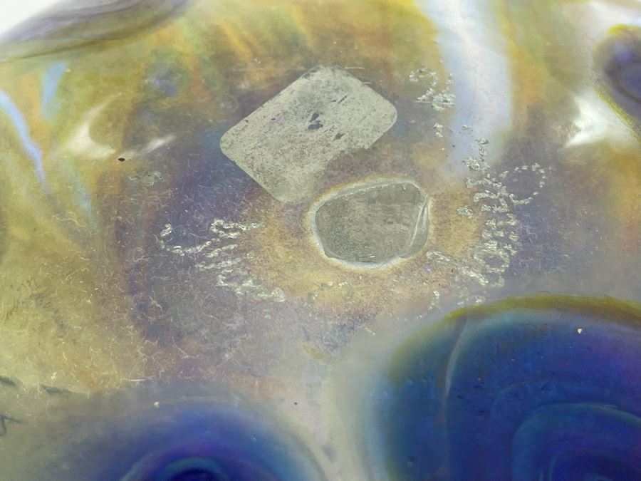 Signed Ivan Adaniya Studio Art Glass Vase 1996 [Photo 9]