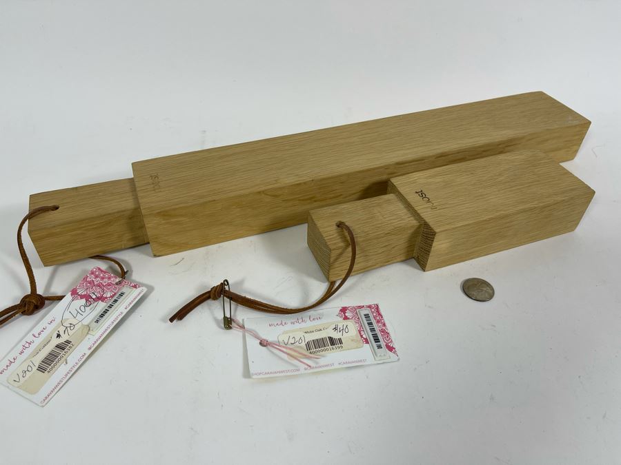 Pair Of White Oak Plank Cutting Boards Retails $110 [Photo 3]