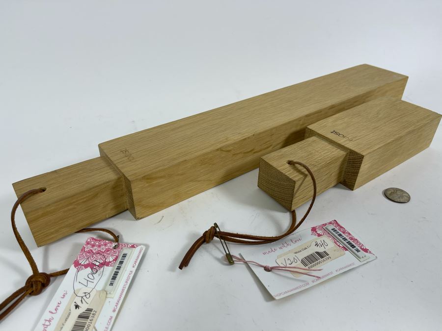 Pair Of White Oak Plank Cutting Boards Retails $110 [Photo 5]