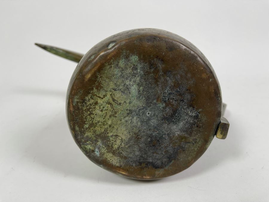 Signed Antique Middle Eastern Dallah Arabic Coffee Pot [Photo 14]