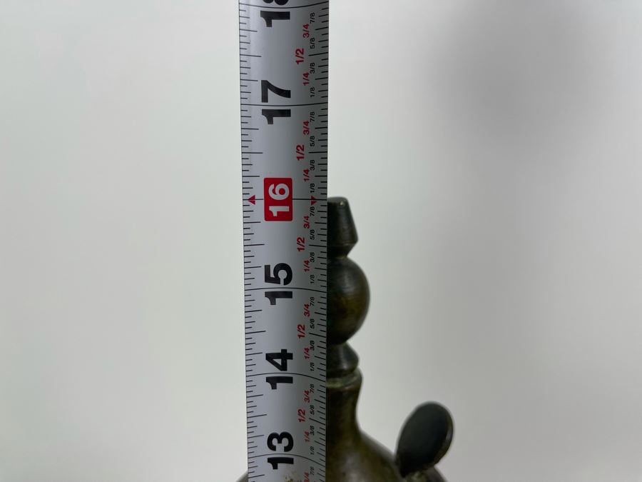 Signed Antique Middle Eastern Dallah Arabic Coffee Pot [Photo 15]