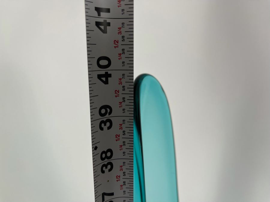 Large Mid-Century Style Glass Vase 40H [Photo 5]