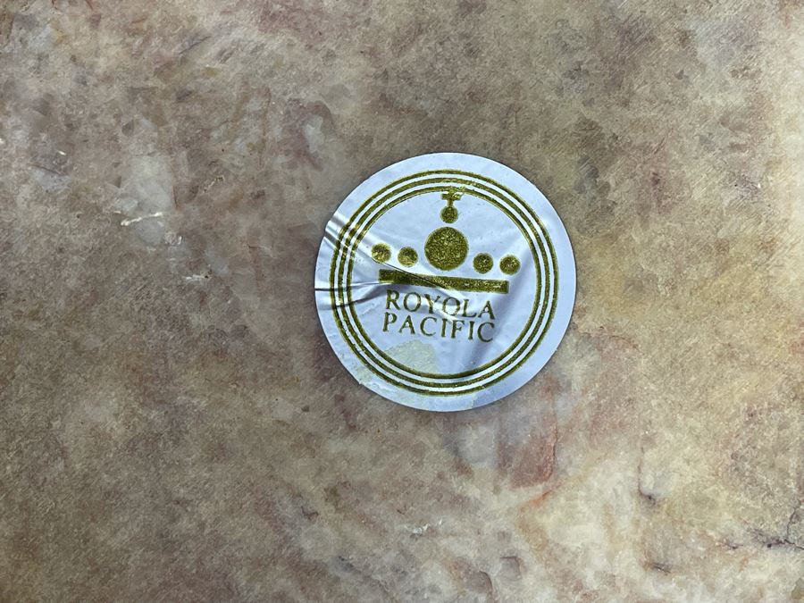 Pair Of Chinese Carved Wooden Fern Stands With Marble Tops 16W X 24H [Photo 14]