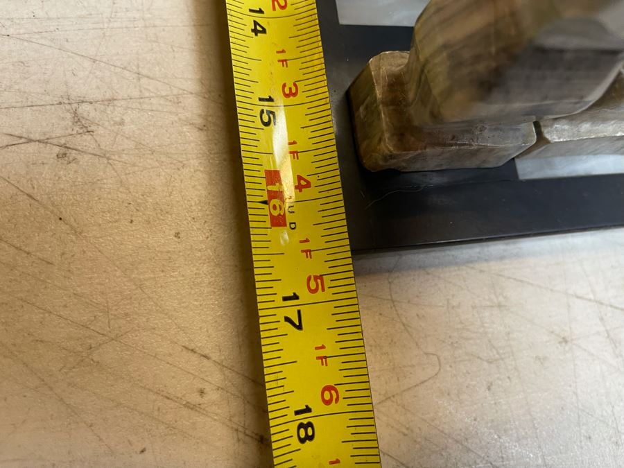 Hand Carved Marble Chess Pieces With Marble Board 16.5W X 16.5D X .75H [Photo 14]