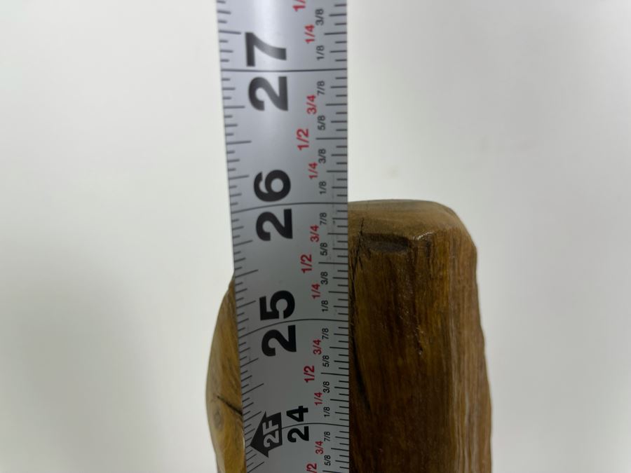 Organic Wooden Tree Trunk Sculpture 17W X 26H [Photo 9]