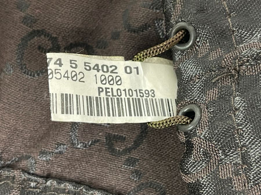 Authentic GUCCI Handbag With Dust Cover 15W X 10H [Photo 14]